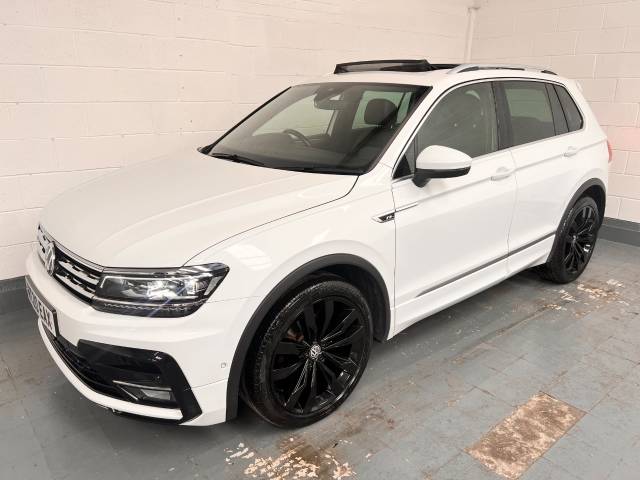 Volkswagen Tiguan 2.0 TDi 150 R-Line Tech 5dr DSG Estate Diesel White